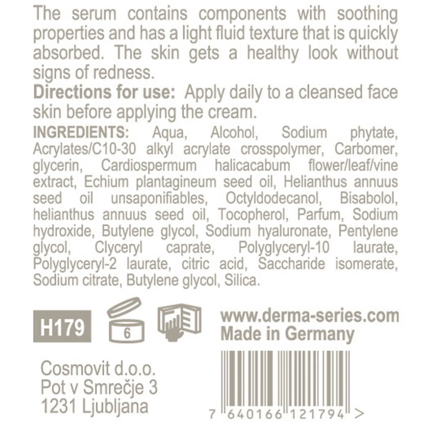 Антистресова сироватка проти почервоніння - Зображення 2